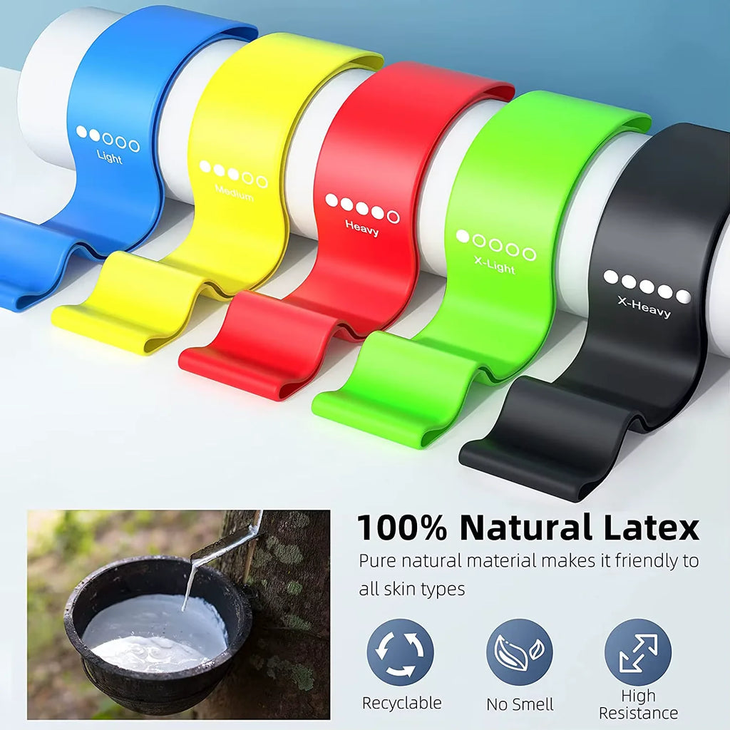 Resistance bands Fitness loop bands strength training workout expander gym equipment elastic bands